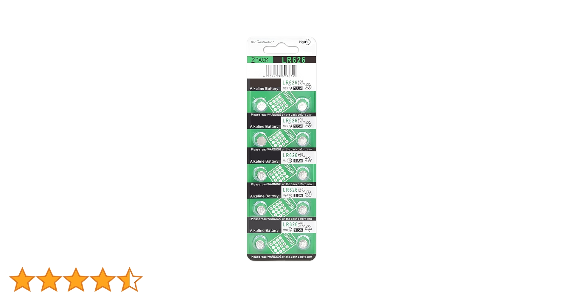 Amazon | fiveAstar LR626 377 AG4 377A 377S 177 互換 ボタン電池